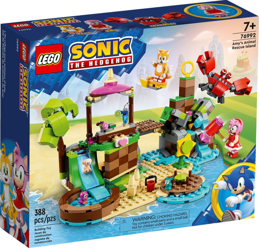 LEGO Sonic the Hedgehog Series 76992 Amy's Animal Rescue Island- Auzzi Store