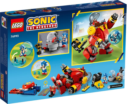 LEGO Sonic the Hedgehog 76993 Sonic vs. Dr. Eggman's Death Egg Robot- Auzzi Store
