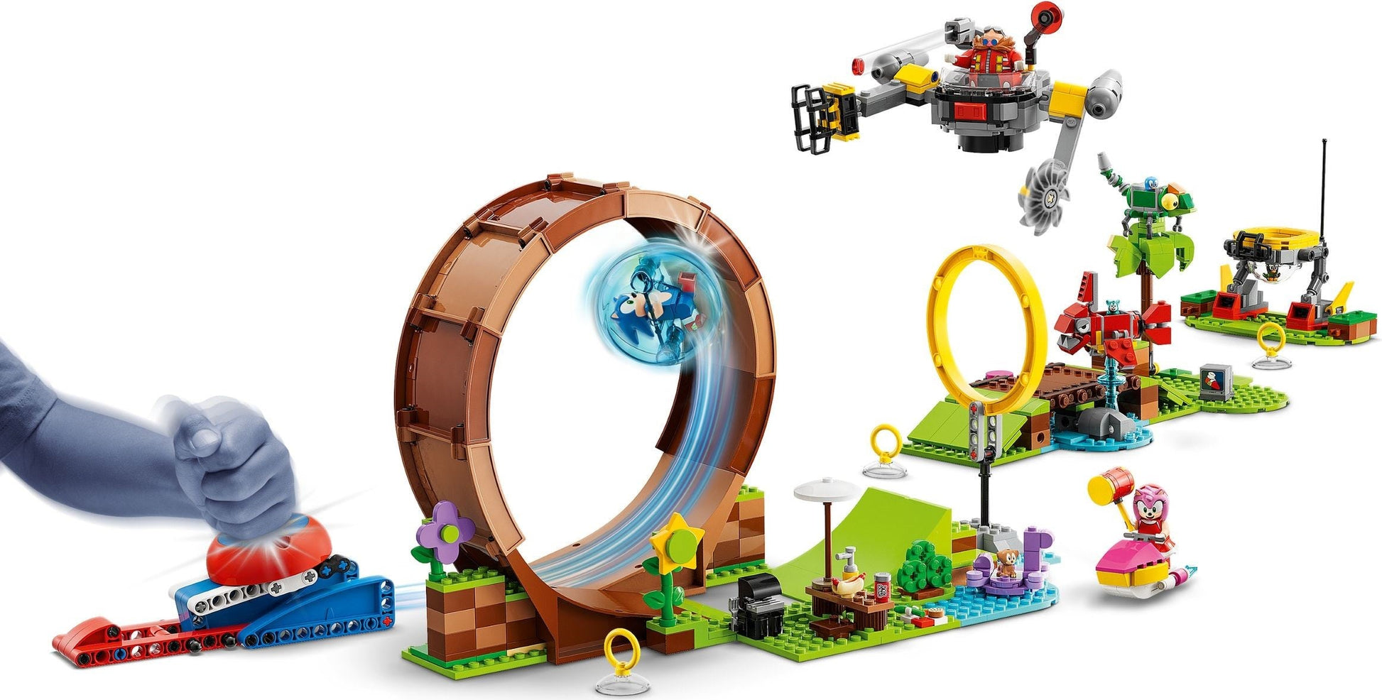 LEGO Sonic the Hedgehog Series 76994 Sonic's Green Hill Zone Loop Challenge- Auzzi Store