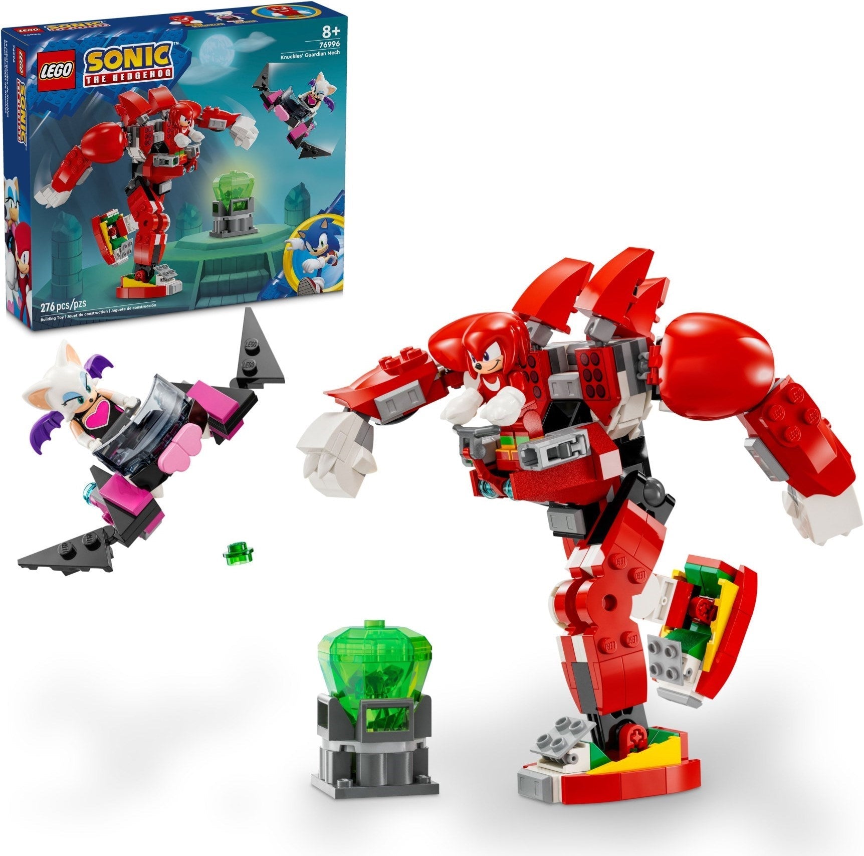 LEGO Sonic Series 76996 Knuckles' Guardian Mech- Auzzi Store
