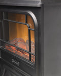 Dimplex 1.2kW Microstove electric fire heater - black cast effect finish, Optiflame LED - MCFSTV12-AU
