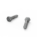 Zenith M10 x 50mm Hot Dip Galvanised Hex Head Coach Screws - 25 Pack - Heavy-Duty Fastening - SuperSaverAU - view 2
