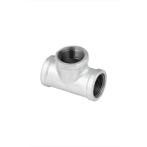 Brasshards Tee - 20mm - Galvanised Malleable Iron - Heavy Duty - SuperSaverAU - view 1