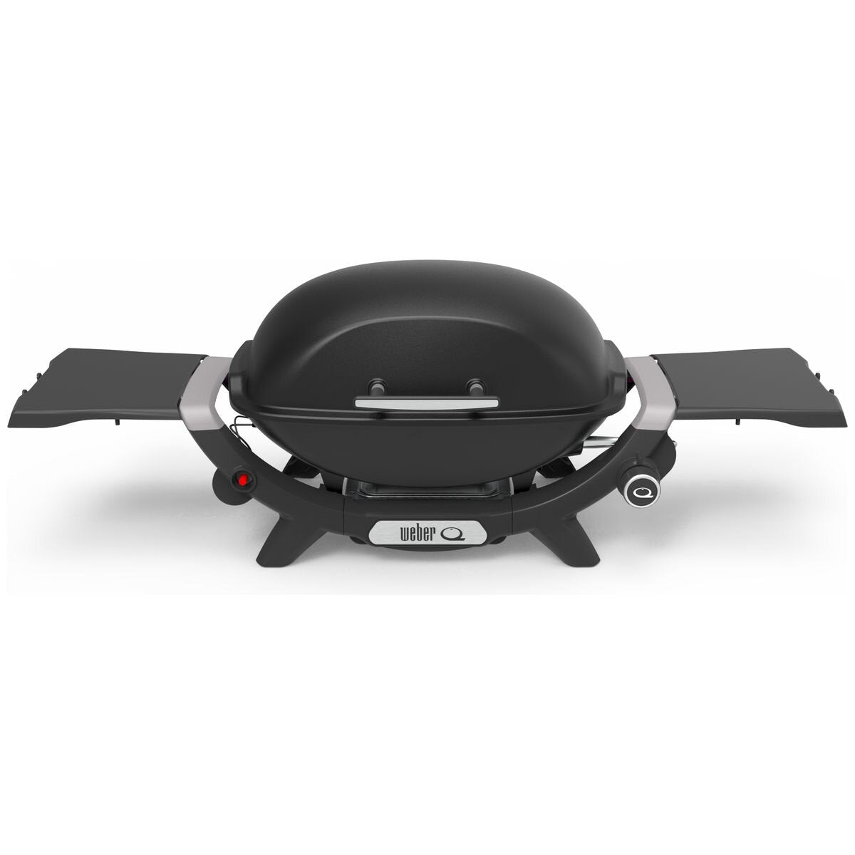 Weber Q2000N Portable LPG BBQ - Large Cooking Area, Front-Facing Grease Tray, Black - 28310024
