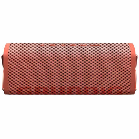 Grundig CLUB portable Bluetooth speaker in coral - 20W RMS, IPX7, powerbank function - GLR7762