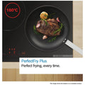 Bosch 80cm Series 6 induction cooktop - CombiZone, PerfectFry Plus, 28cm zone, Home Connect - PVS831HC1H