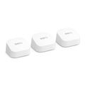 eero 6 Dual-Band Mesh Wi-Fi 6 Router 3 Pack 500 Mbps White M110315