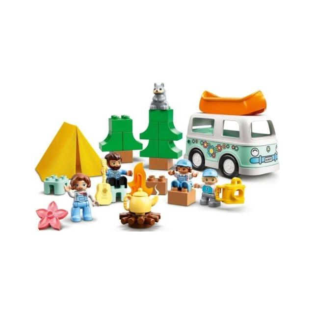 DUPLO 10946 Family Camping Van Adventure Lego VW Camper Tent Car Guitar