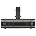 Pope 25 x 13mm Barbed Reducing Tee - Black Poly Drip Irrigation