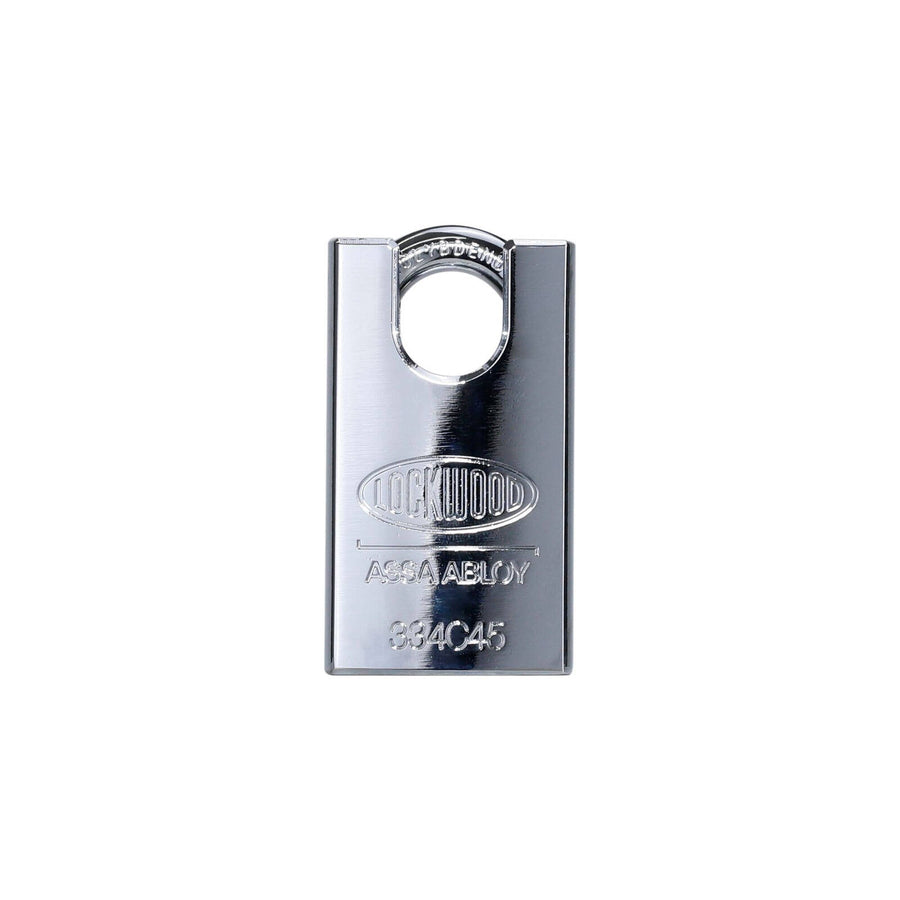Lockwood 45mm 334 Series Shrouded Padlock 19mm Molybdenum Steel Shackle