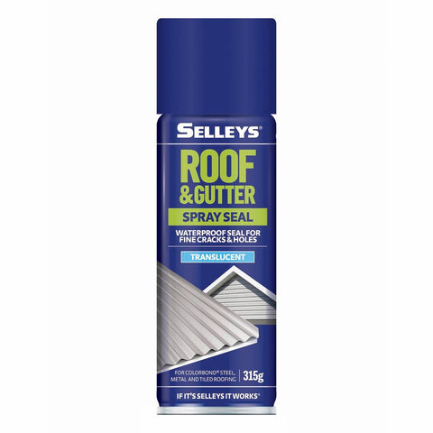 Selleys Roof and Gutter Spray Sealant 315g Solvent Flexible Seal - SuperSaverAU - view 1