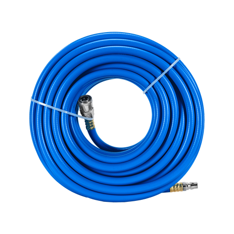 PowerFit 20m Braided Air Hose with Nitto Fittings 300 PSI