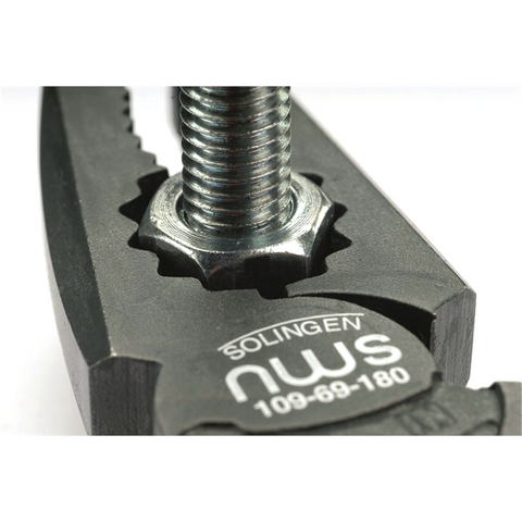 NWS 3 Piece Pro All Round Plier Set - Drop-Forged Steel, Soft Grip, with Cutter