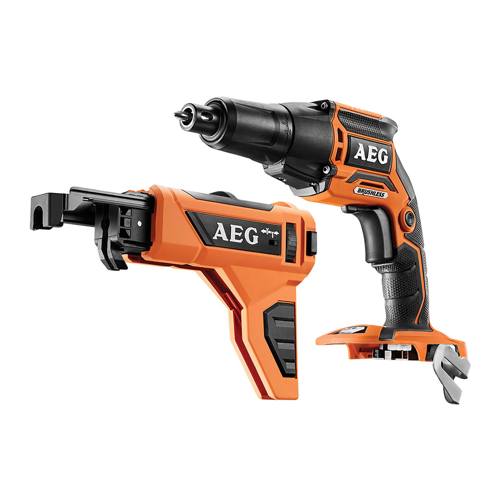 AEG 18V Brushless Collated Screwdriver Skin Only BTS18BL-0
