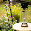 Nylex 250mm Rain Gauge, Clear Plastic, Wall or Fence Mount, Easy-Read Markings
