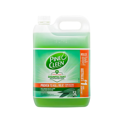 Pine O Cleen Eucalyptus Disinfectant Liquid - 5L - Hospital Grade - 99.9% Germ Kill - SuperSaverAU - view 1