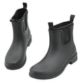 Craftright Black Gumboots Size 5 - Rubber/Neoprene Slip-Resistant Ankle Boots