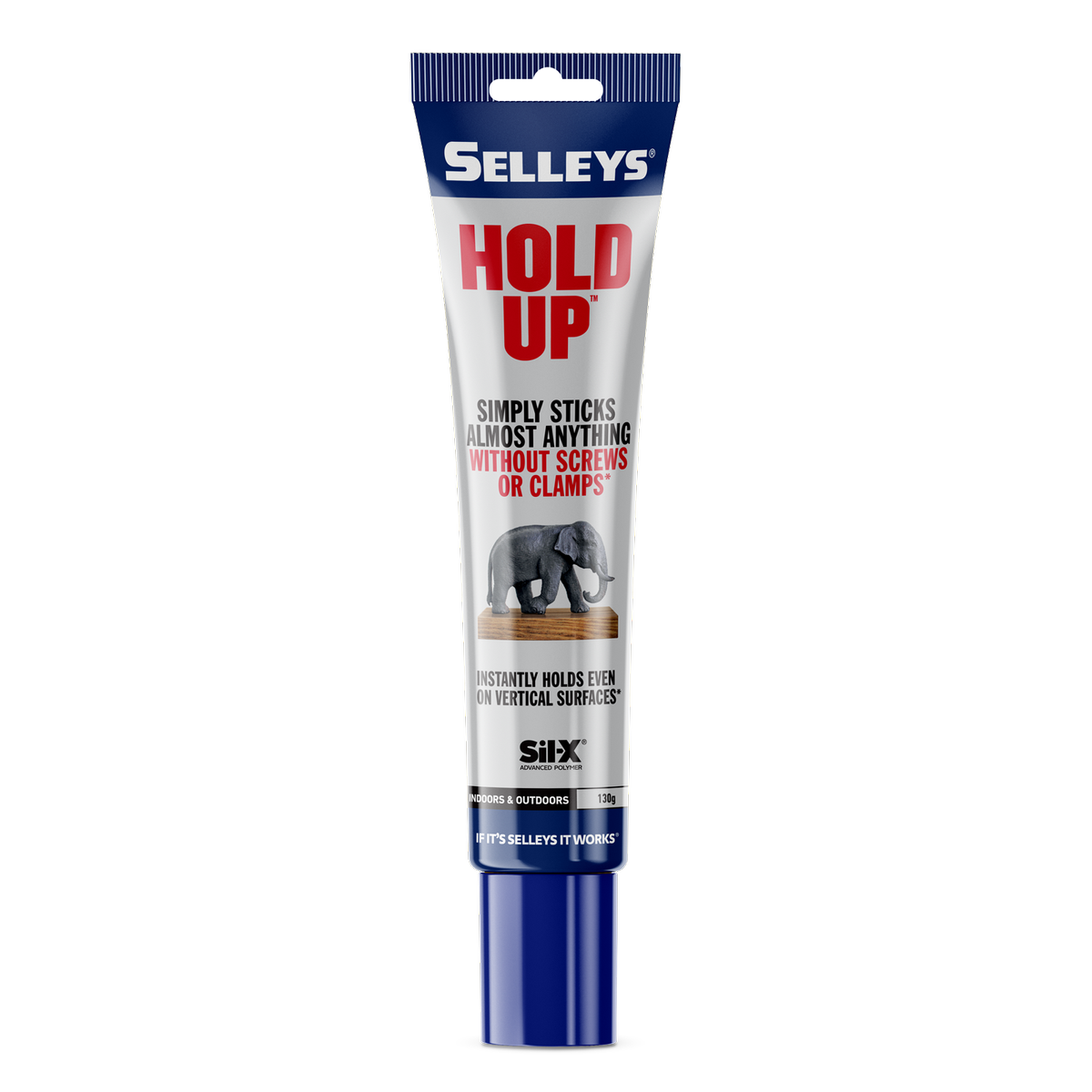 Selleys Hold Up Construction Adhesive 130g - Sil-X Polymer - 0.395L - SuperSaverAU - view 1