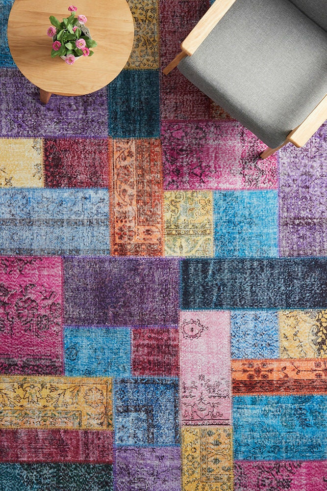 Rug Culture Illusions Large Rug 280x190cm - Multi-coloured Polyester - Short Pile - ILU167MULTI280X190