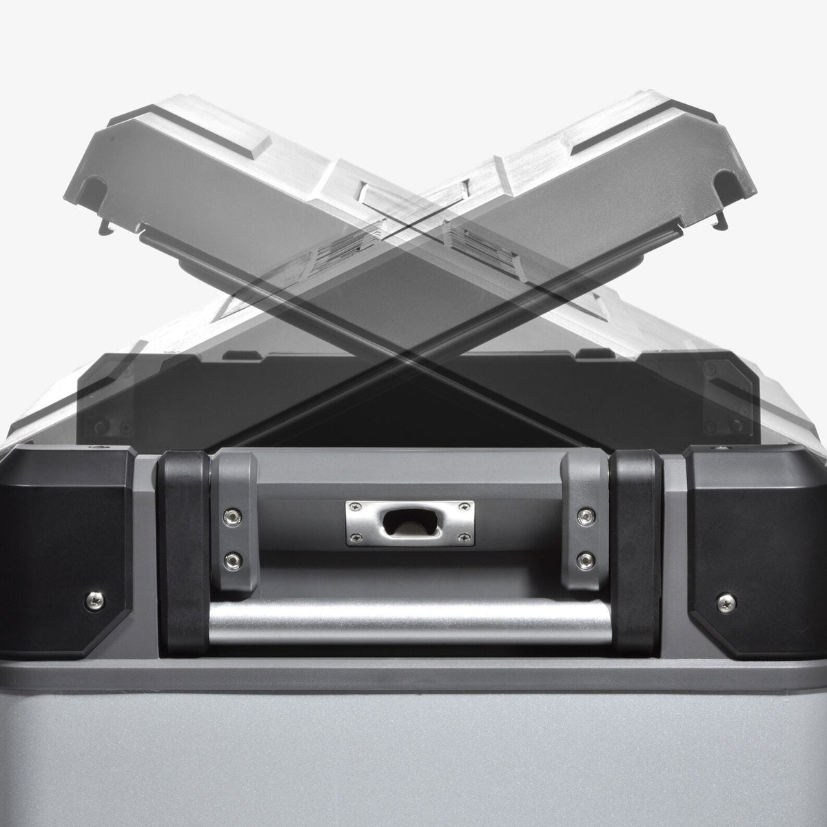myCOOLMAN 96L dual zone portable fridge - Dual climate zones, Bluetooth app - Grey - CCP96DZ