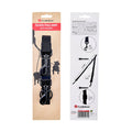 Flamingo Double Dog Leash - 2 Dogs - Adjustable 70cm to 120cm - Black - SuperSaverAU - view 2