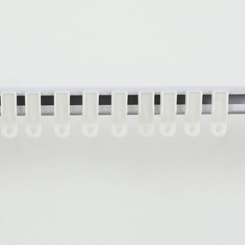 Windoware White Heavy Duty Curtain Track Glider - 10 Pack