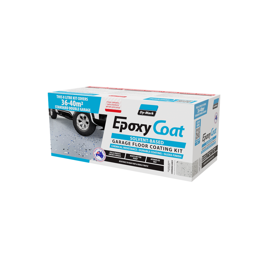 Dy-Mark Garage Floor Epoxy Coat - 8L - Paint - Carrara Grey - Interior Use - SuperSaverAU - view 1