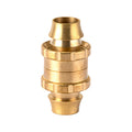 Holman 18mm Brass Barbed Screw On Hose Repairer, Outdoor