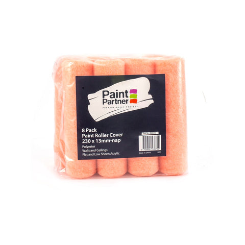 Paint Partner 230mm Paint Roller Cover - 8 Pack - SuperSaverAU - view 1