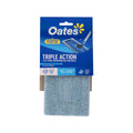 Oates Microfibre Wet Mop Refill - 140mm x 155mm - Microfibre - Machine Washable - SuperSaverAU - view 1
