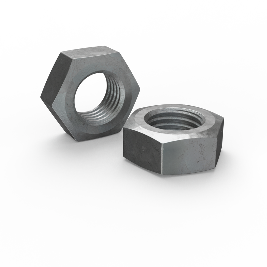 Zenith M16 Hot Dip Galvanised Hex Nuts Each - 4.6 Grade Steel - Rust Resistant - SuperSaverAU - view 1