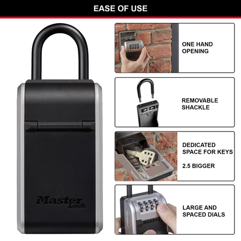 Master Lock Portable Next Gen Combination Key Safe