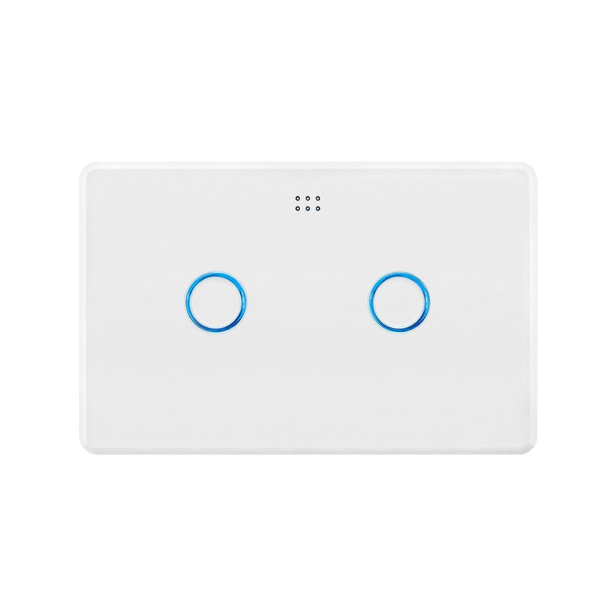 Deta Smart Light Switch - Double Gang - Polycarbonate - Touch Activated - SuperSaverAU - view 1