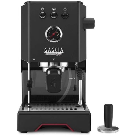 Gaggia Classic Up Manual Coffee Machine - Black - Dual PID and 2-Inch TFT Display with Shot Timer - EG2500-10