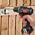 Ozito 12V Cordless Drill Driver Kit - 1.5Ah Battery - Compact - Black & Red - SuperSaverAU - view 3