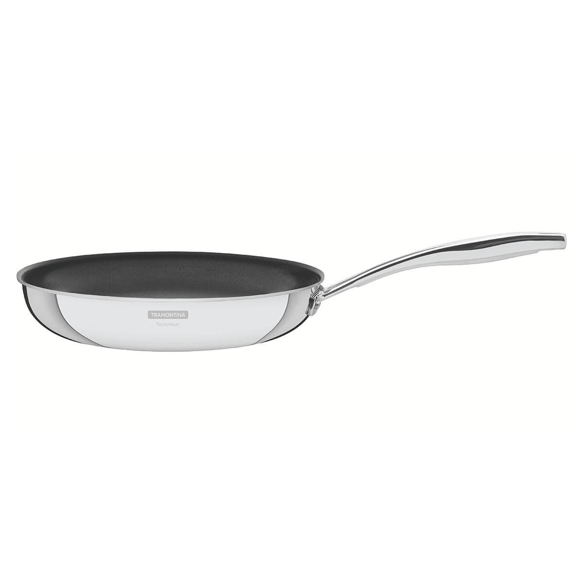 Tramontina Grano 30cm Non-Stick Frying Pan - Tri-Ply Clad Stainless Steel, Starflon Premium - 62155307