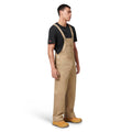 Hard Yakka Khaki Bib Brace Overalls Size 107 - Durable Cotton Drill - Tool Pockets - SuperSaverAU - view 4