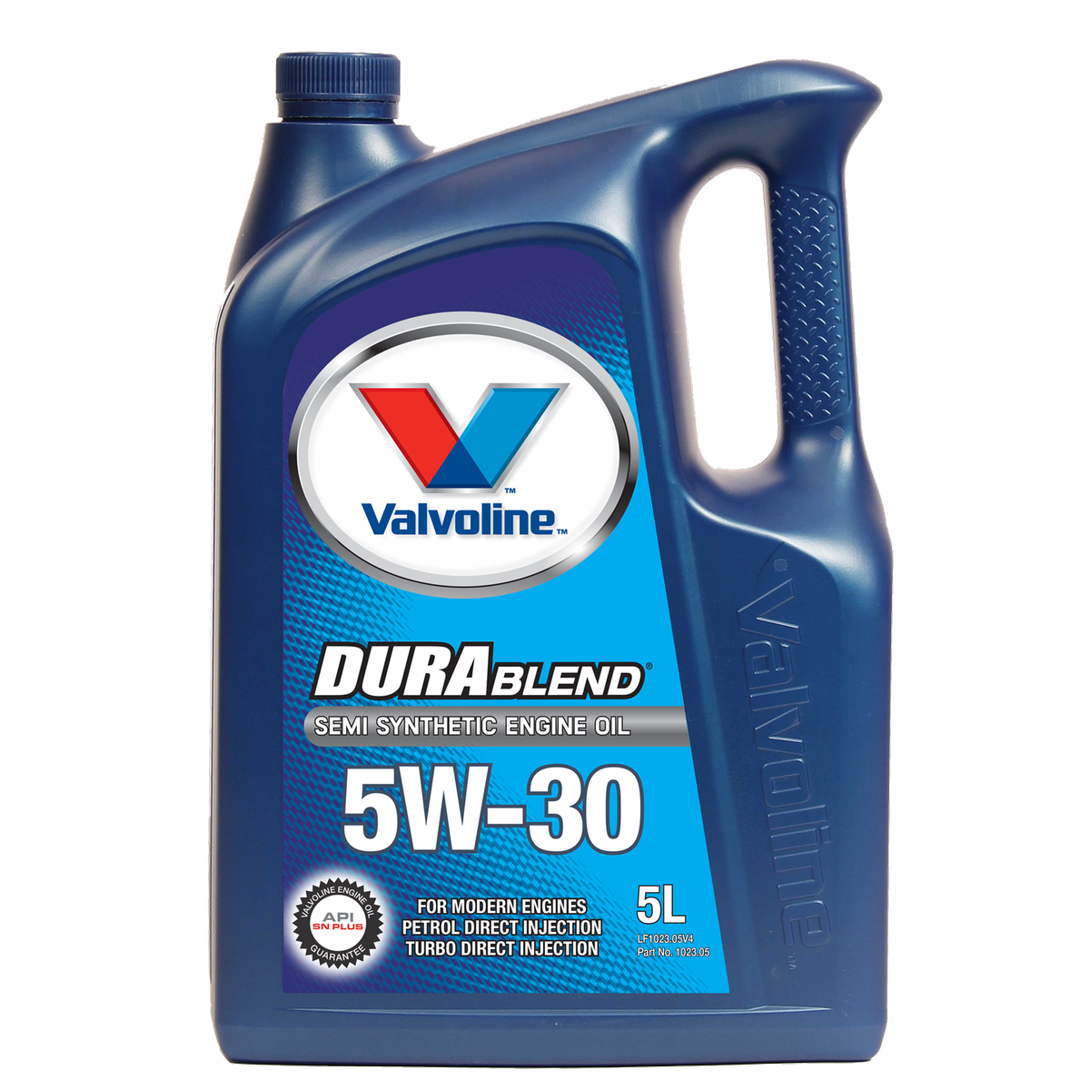 Valvoline Durablend Semi Synthetic Engine Oil 5L 5W-30 - Wear Protection - Cold Start - SuperSaverAU - view 1