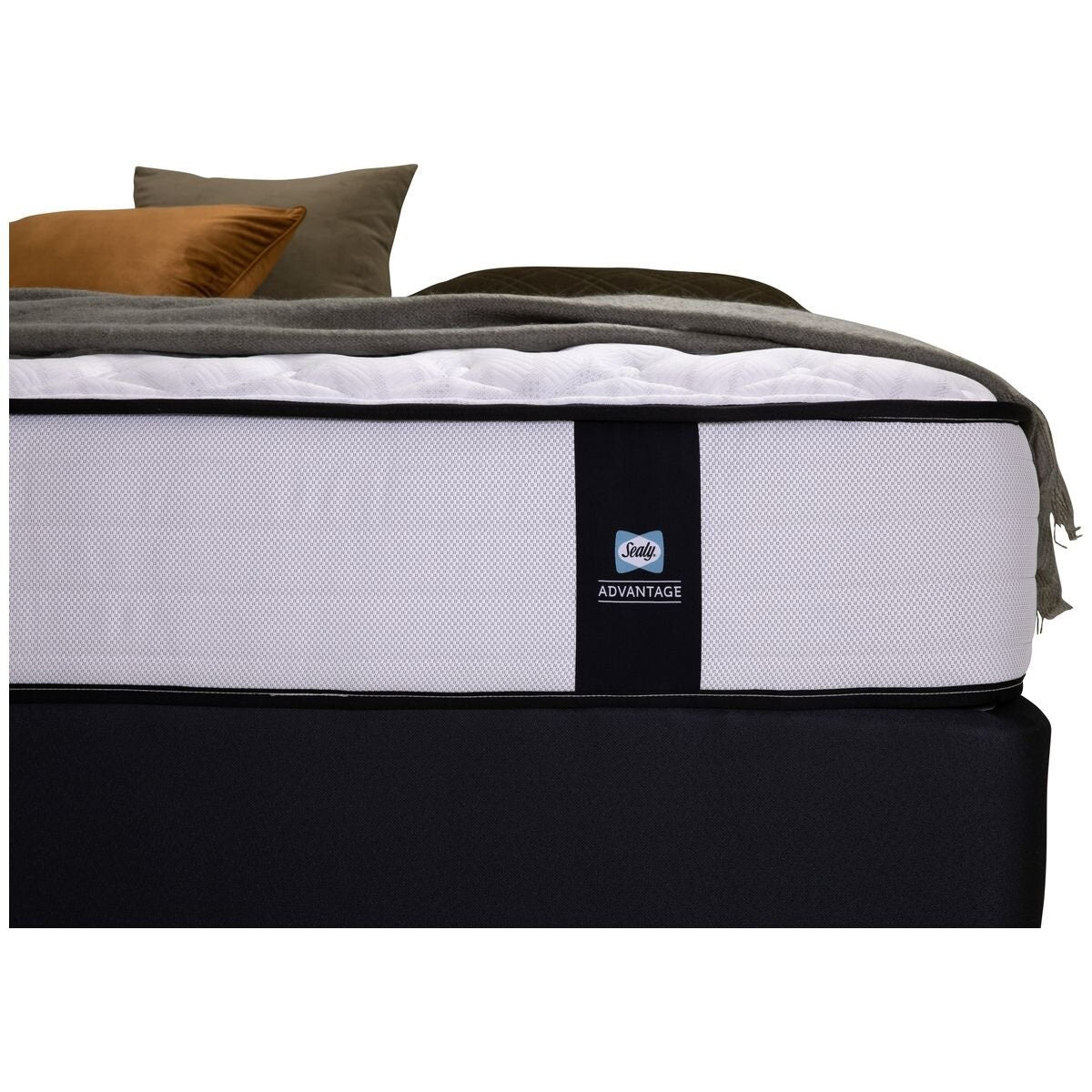 Sealy Advantage Harper Firm Double Mattress - CoreSupport Coils, EdgeGuard Support - HAR-FRM-DBL