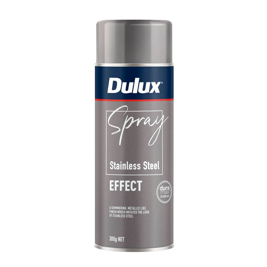 Dulux Spray Paint Effects 300g - Stainless Steel - 0.3L - Fast Drying - SuperSaverAU - view 1