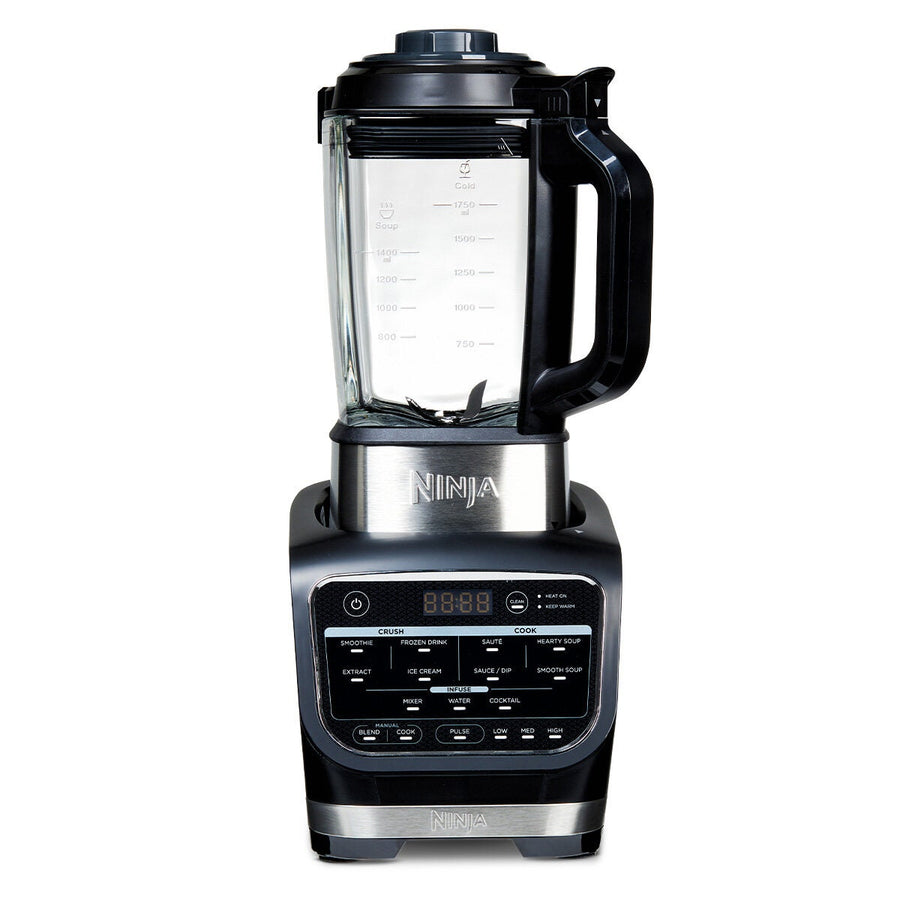 Ninja Foodi Cold and Hot Blender 1.9L Glass Pitcher - 1000W Motor, 800W Heating Element - HB150