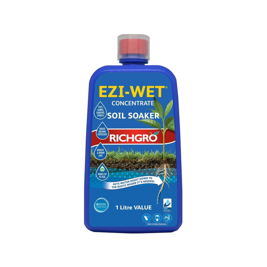 Richgro Ezi Wet Concentrate Soil Soaker - 1L Liquid - Aquatic Safe - SuperSaverAU - view 1