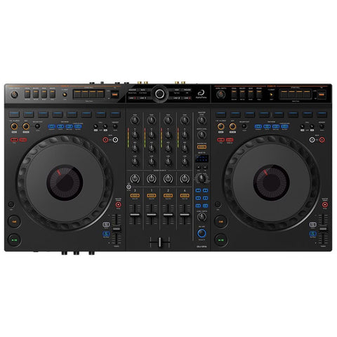 AlphaTheta 4-Channel DJ Controller - Groove Circuit, Large Jog Wheels, Serato DJ Pro - ATH-DDJ-GRV6
