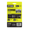 Ryobi 3 Piece Downlight Carbon Holesaw Set - 70mm & 92mm