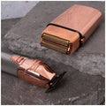 BaBylissPRO Duo Foil Shaver and Outliner Trimmer - Rose Gold - 7200rpm Brushless Motor - 900863