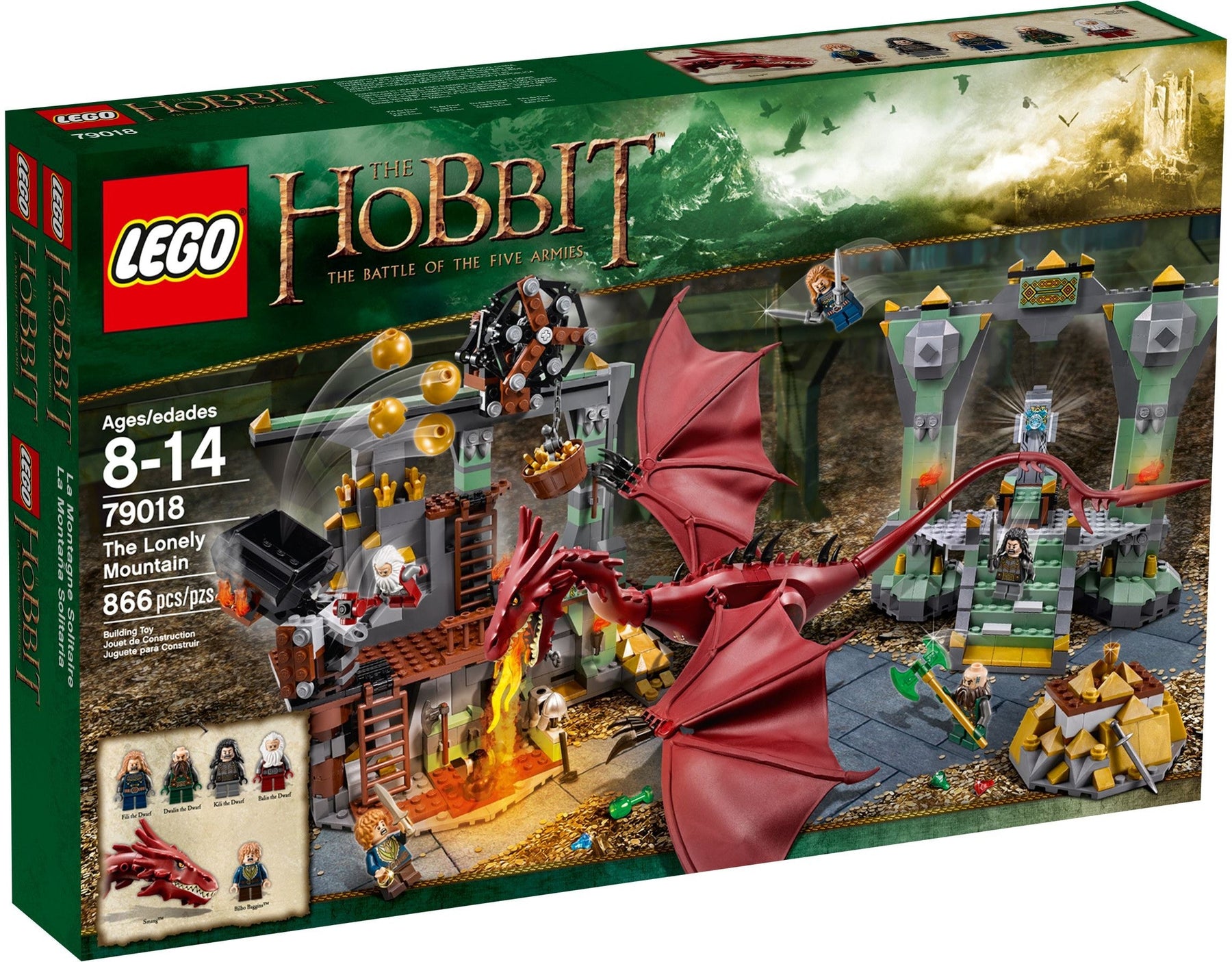 LEGO 79018 The Lonely Mountain: Smaug's Lair - SuperSaverAU - view 1