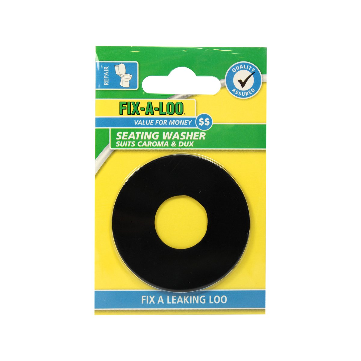 Fix A Loo Seating Washer - 62mm x 24mm - Rubber - Leak Prevention - SuperSaverAU - view 2