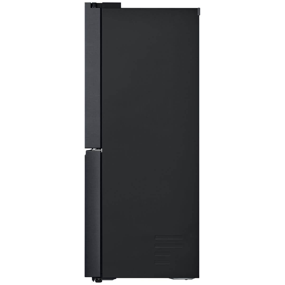 LG 506L French Door Fridge - Plumbed Ice and Water, Matte Black, 4.5 Star Energy - GF-L500MBL