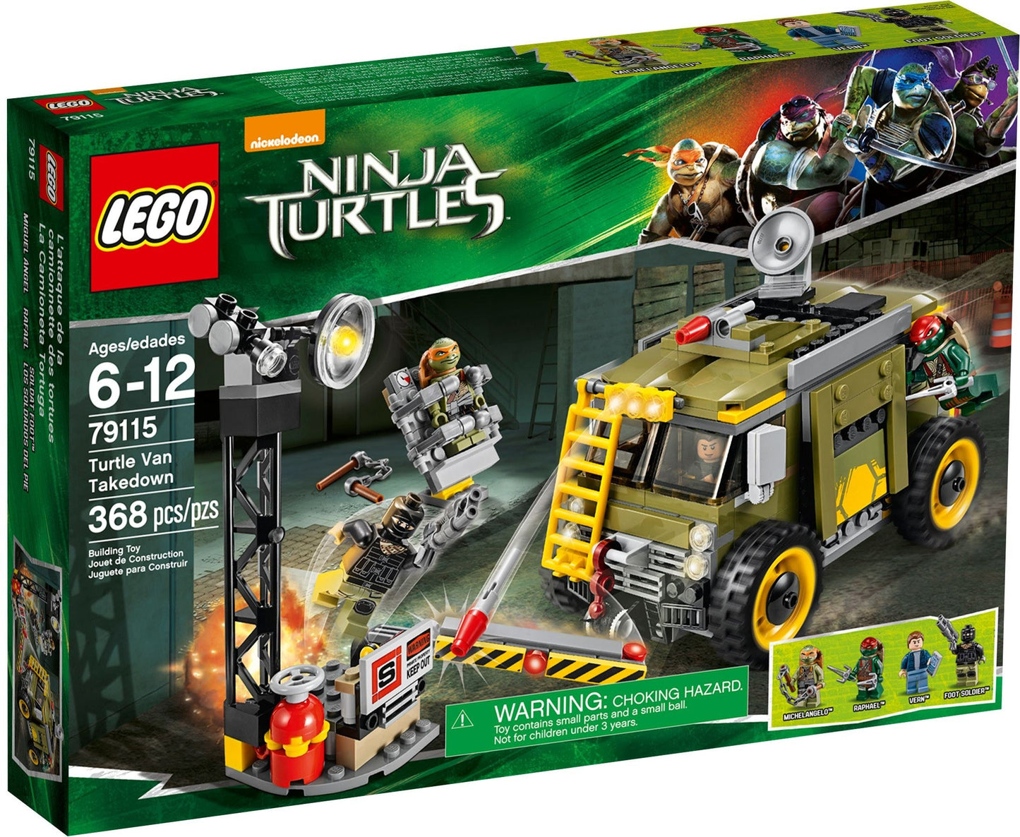 LEGO 79115 Turtle Van Takedown: Rescue Michelangelo!
