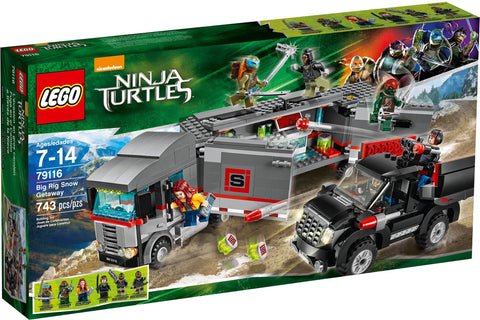 LEGO 79116 Teenage Mutant Ninja Turtles Big Rig Snow Getaway - SuperSaverAU - view 1